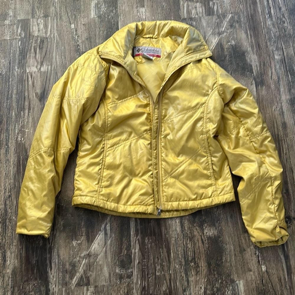 Columbia Convert Yellow Puffer Size M